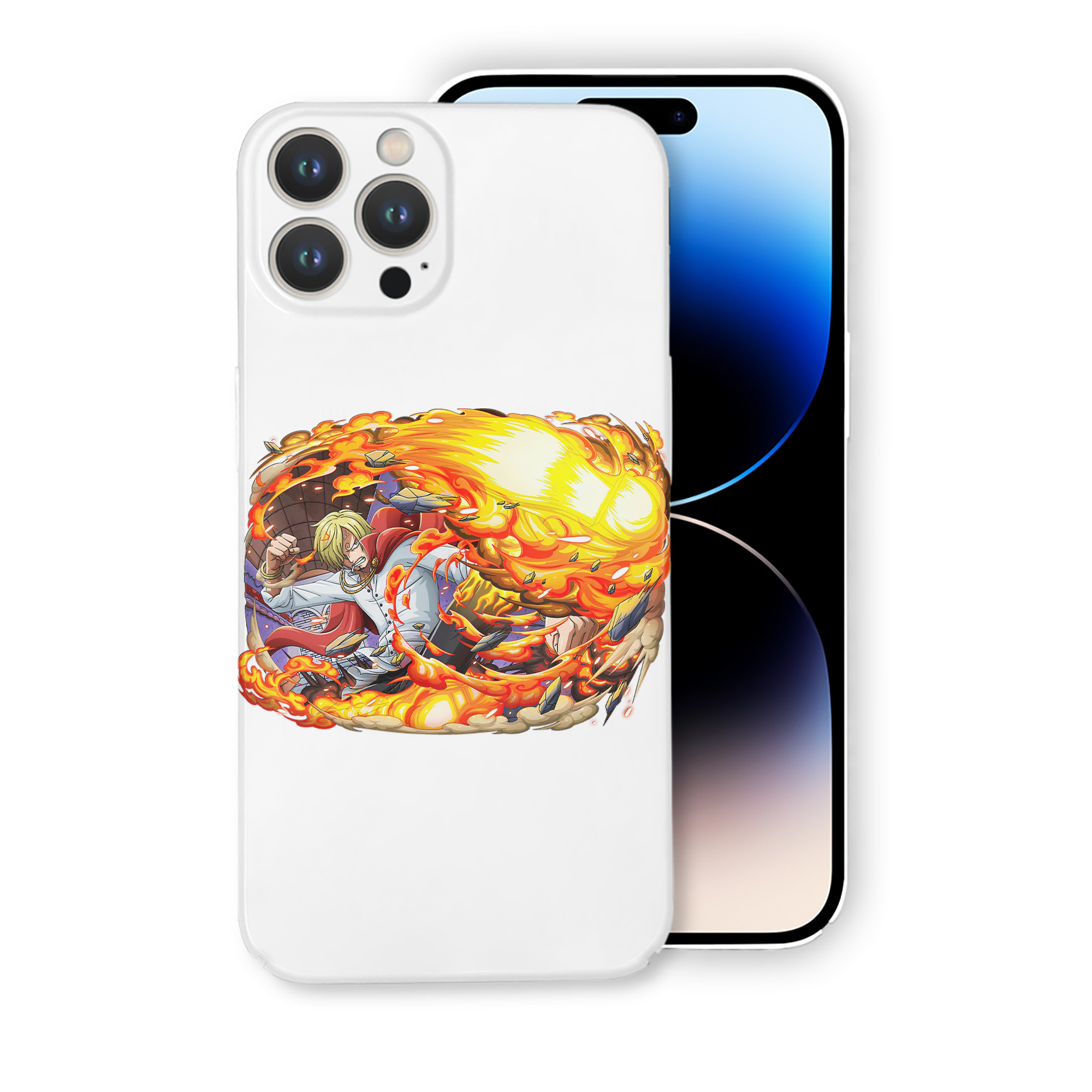 （画像用） ワンピース サンジ ONE PIECE Sanji 【iPhone 14シリーズ対応】ハードケース